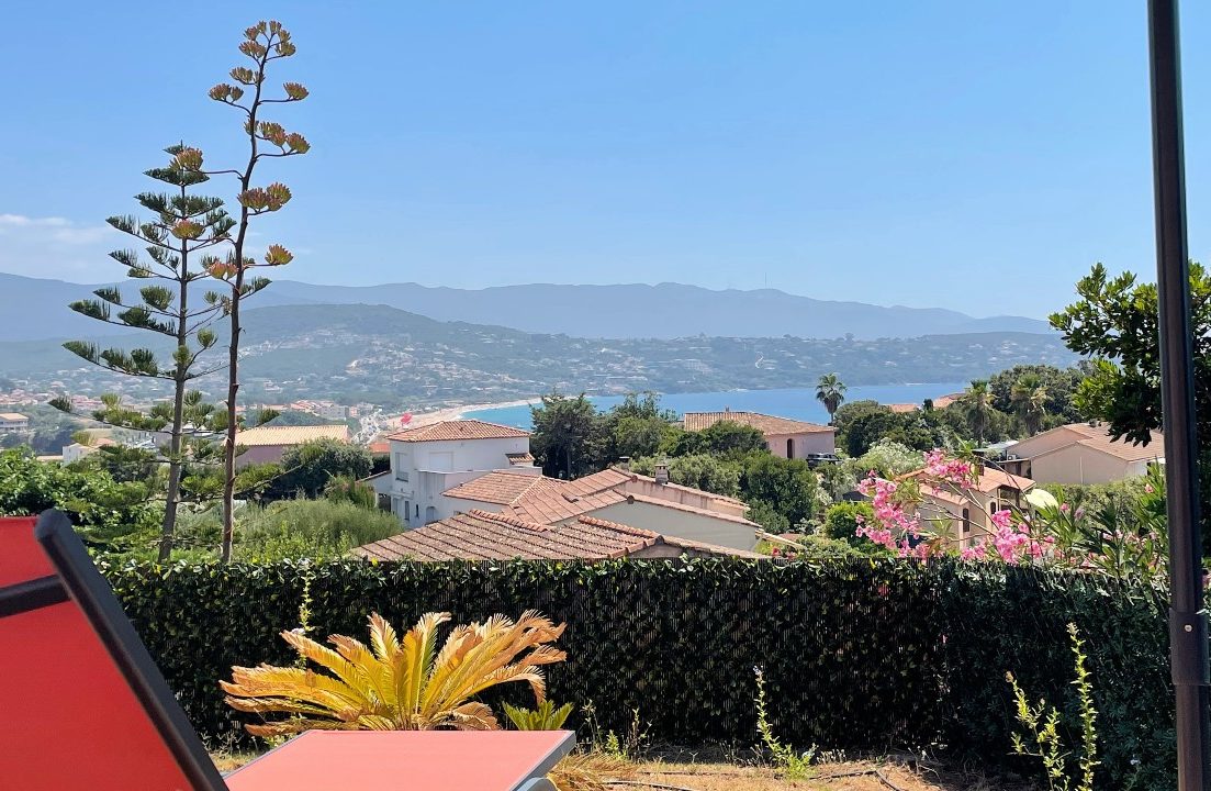 La vue de la Villa Thamyris