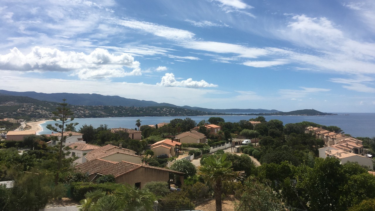 La vue de la Villa Thamyris